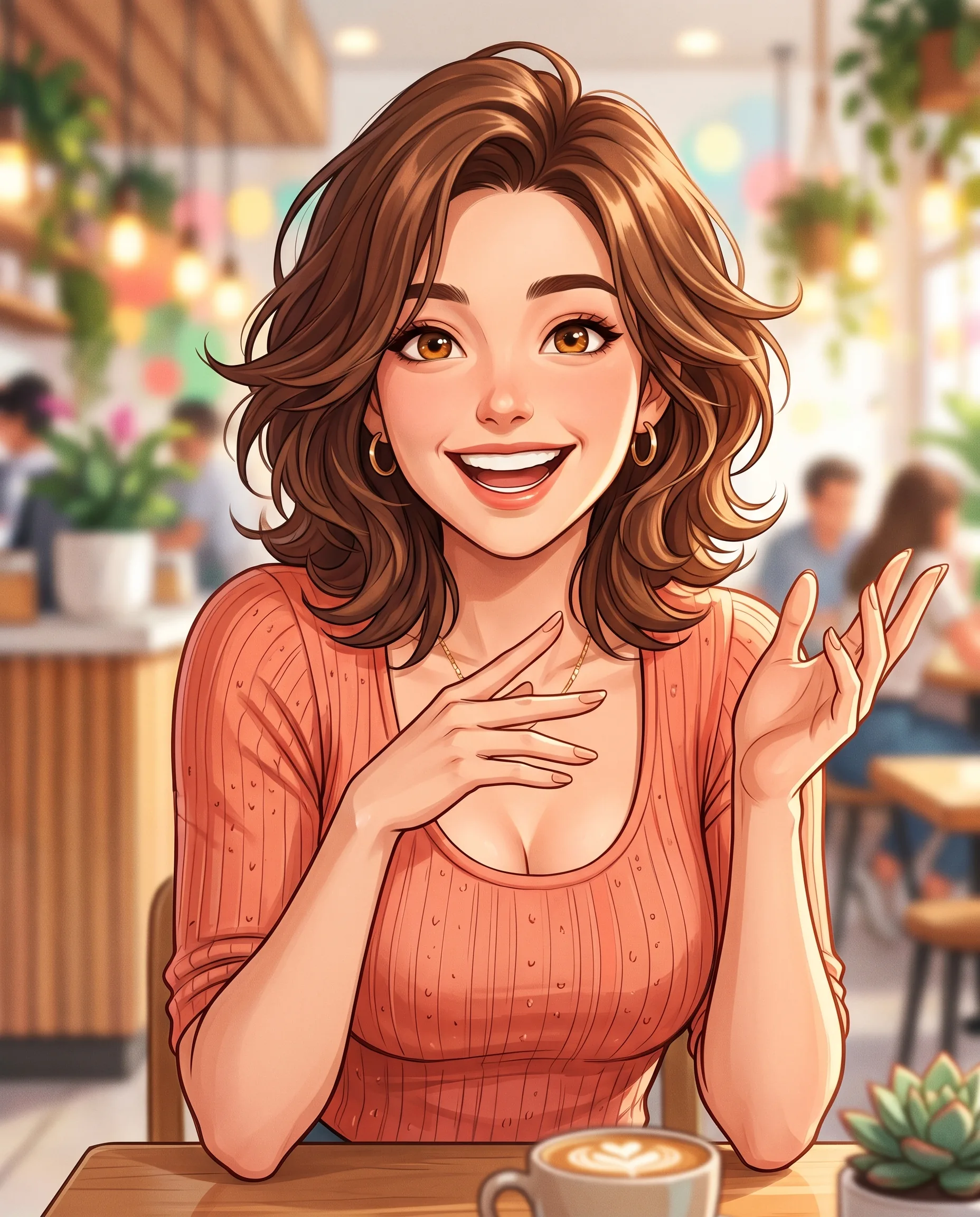 Hana — Energetic AI companion persona